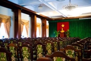 Meeting Room at The Reunification Palace, Ho Chi Minh City, Vietnam, Southeast Asia
